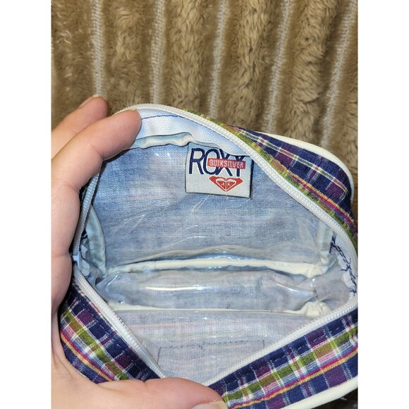 Roxy Boardshorts Quiksilver Zipper Pouch Wallet Purse Wristlet Y2K Clutch Surf - Picture 9 of 13